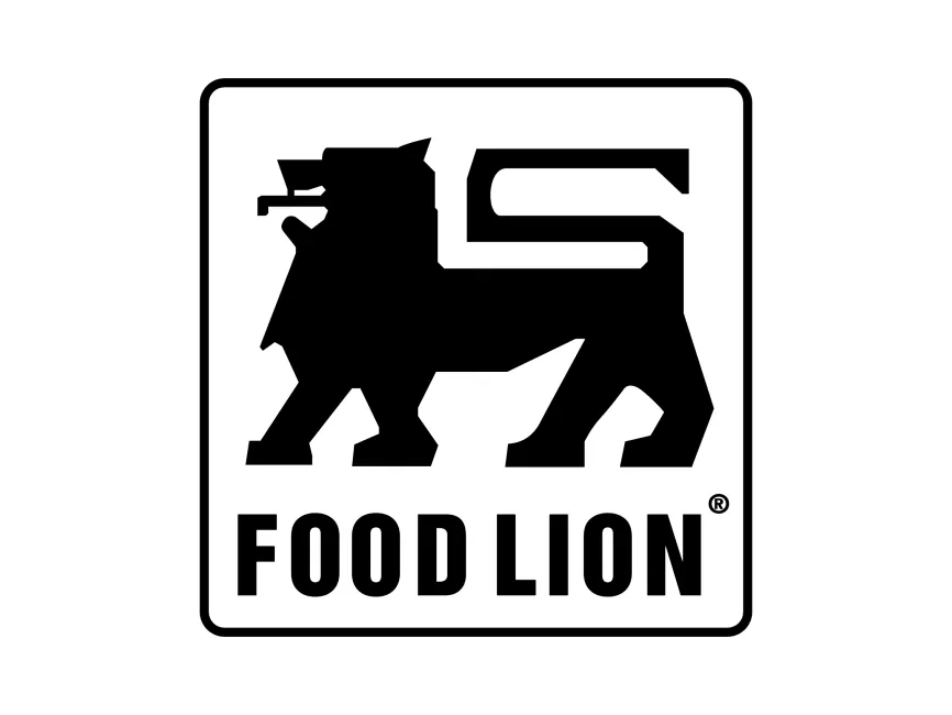 Food Lion Black Logo PNG vector in SVG, PDF, AI, CDR format