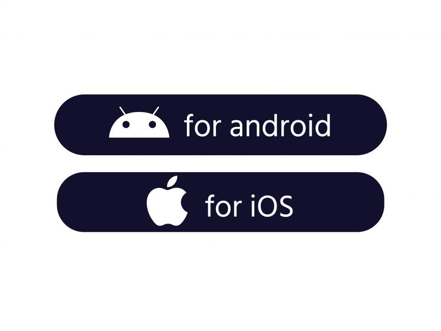 App Store and Google Play Badges Logo PNG vector in SVG, PDF, AI, CDR format