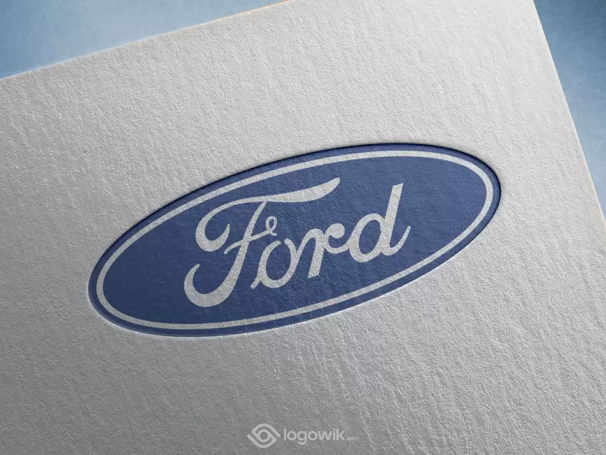 Ford Logo Mockup
