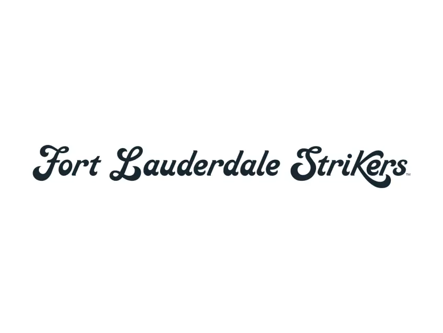 Fort Lauderdale Strikers Wordmark Logo