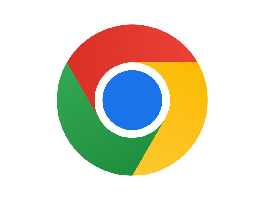 Google Chrome V100 New 2022 Logo