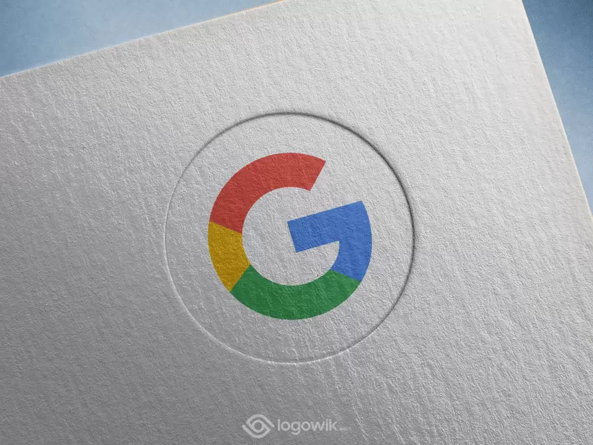 Google New G Icon Logo Mockup Thumb