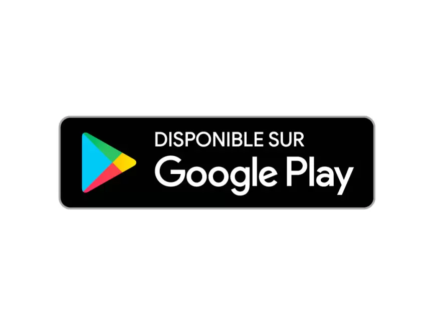 Google Play Badge French Disponible Sur Google Play Logo