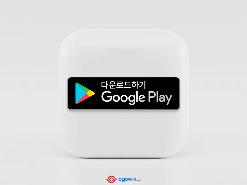 Google Play Badge Korean Logo