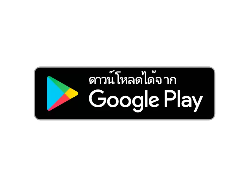 Google Play Badge Thai Logo