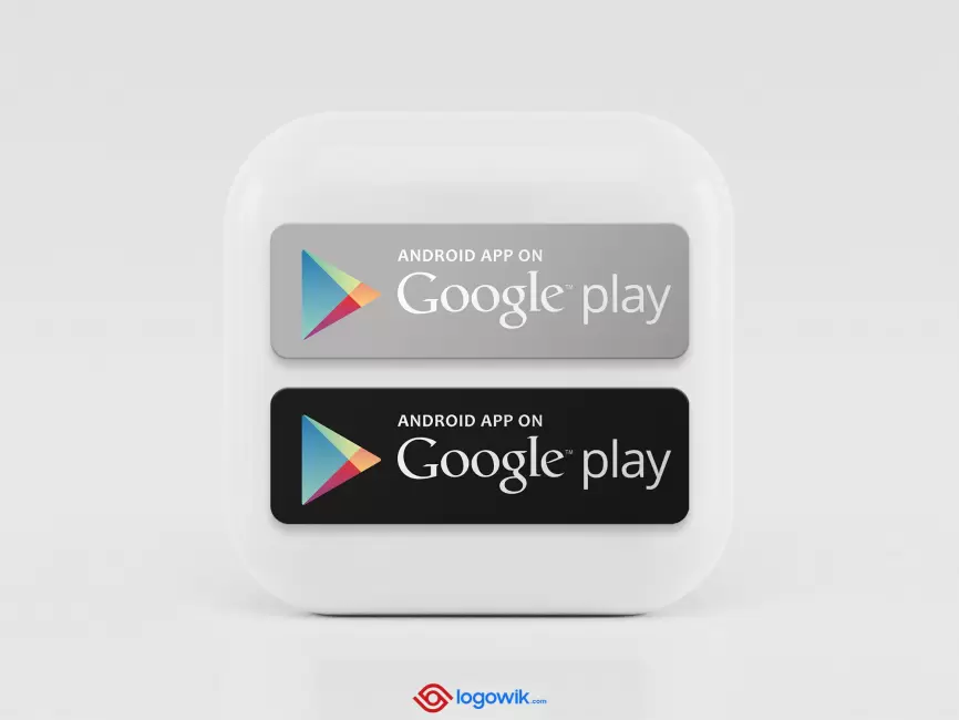 Google Play Logo Mockup Thumb
