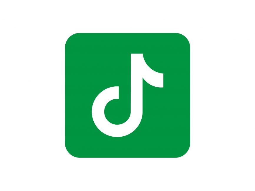 Green Tiktok Logo