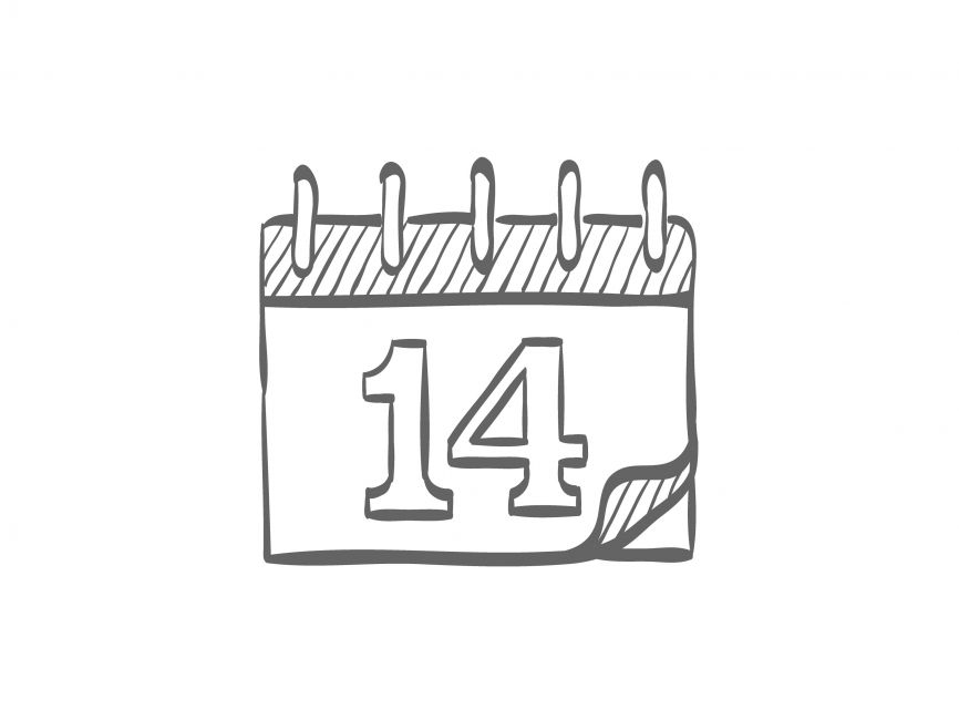 Hand Drawn Calendar Logo
