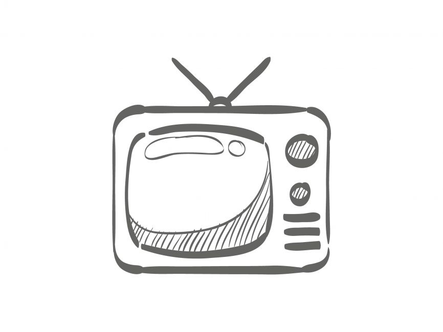 Hand Drawn Television Logo