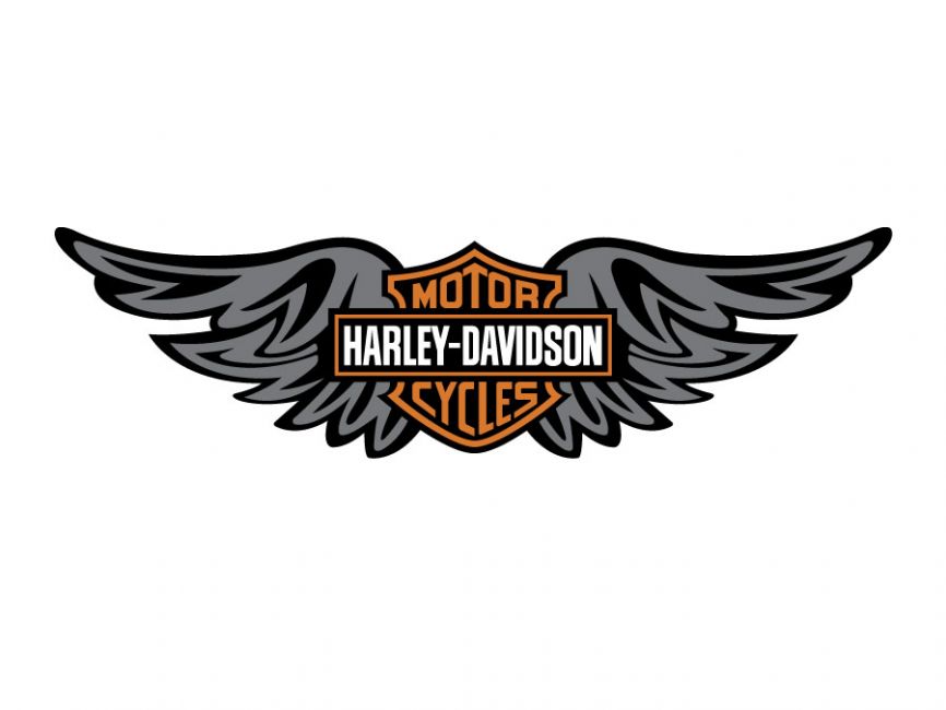 Download Harley Davidson Wings Vector Logo Logowik Com