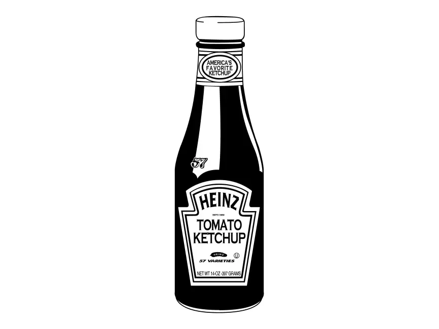 Heinz Tomato Ketchup Bottle Logo
