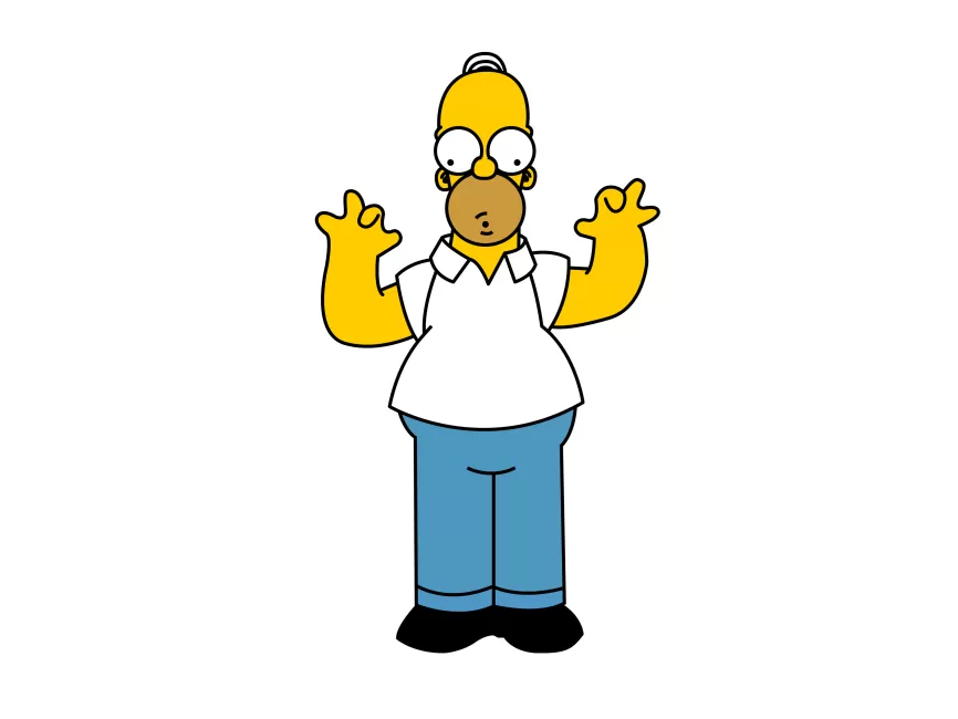 Homer Simpson Vector