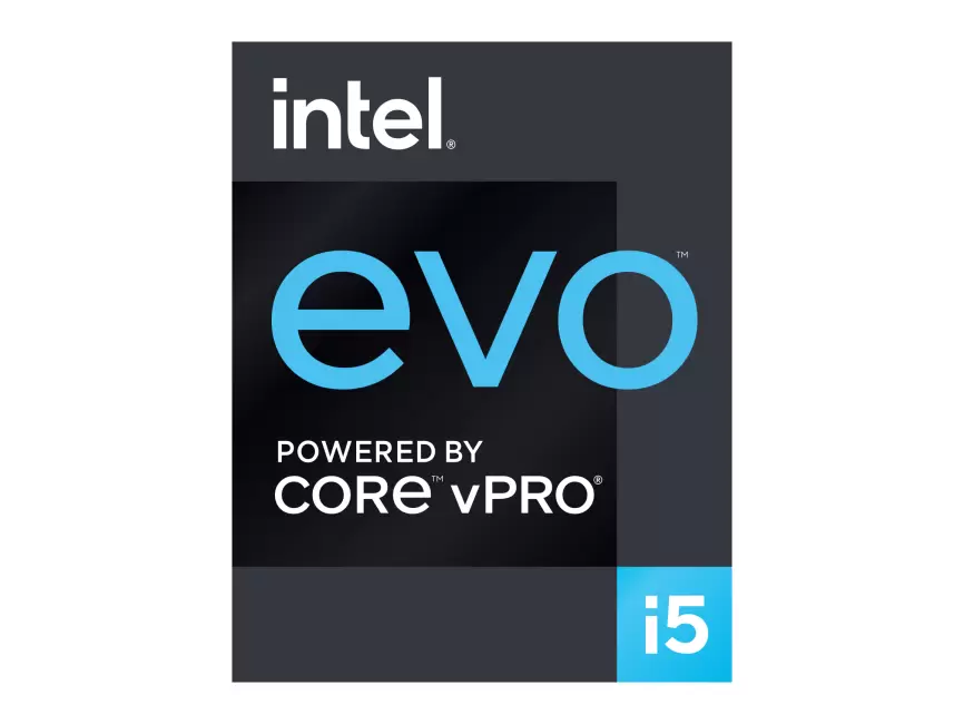 Intel Evo Powered by Core i5 vPro Logo