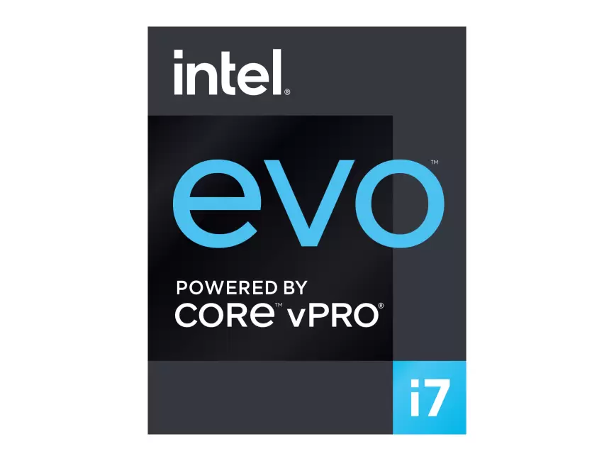 Intel Evo Powered by Core i7 vPro Logo
