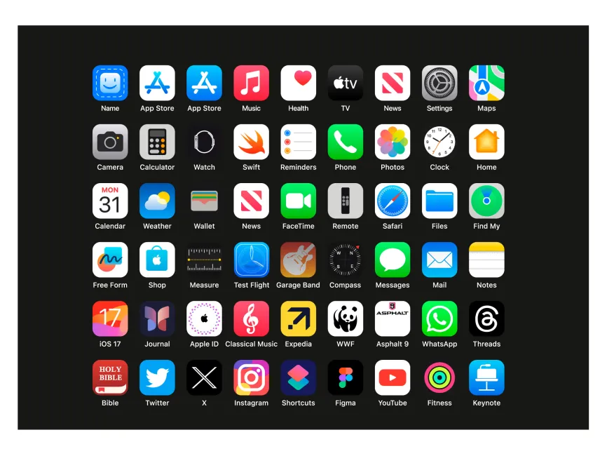 Iphone App Pictogram Png