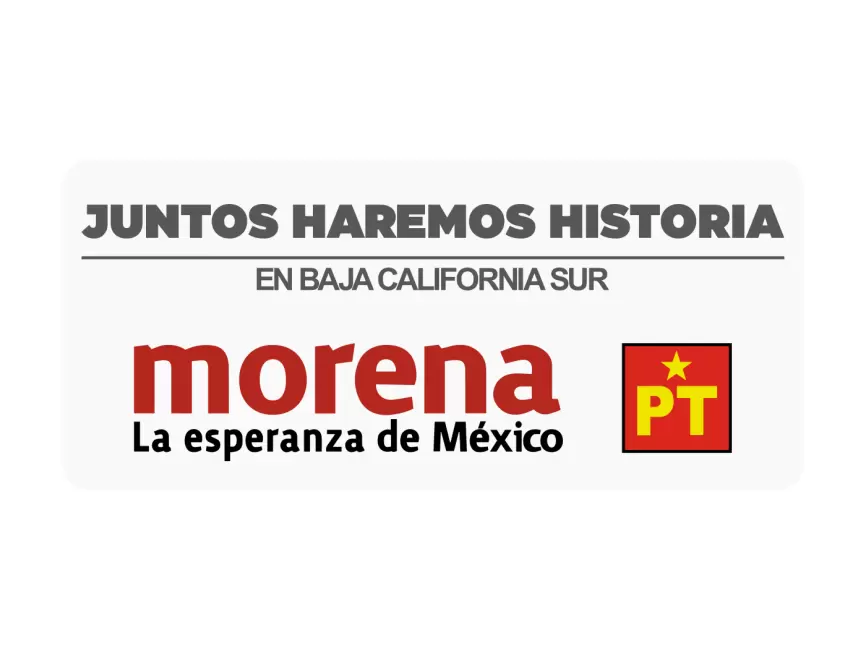 Juntos Haremos Historia en Baja California Sur Logo PNG vector in SVG