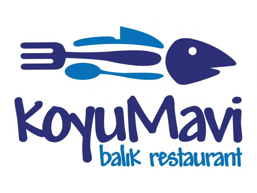 Koyu Mavi Balık Restaurant Logo