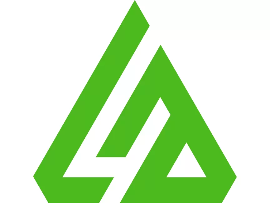 LA Letters Logo Template