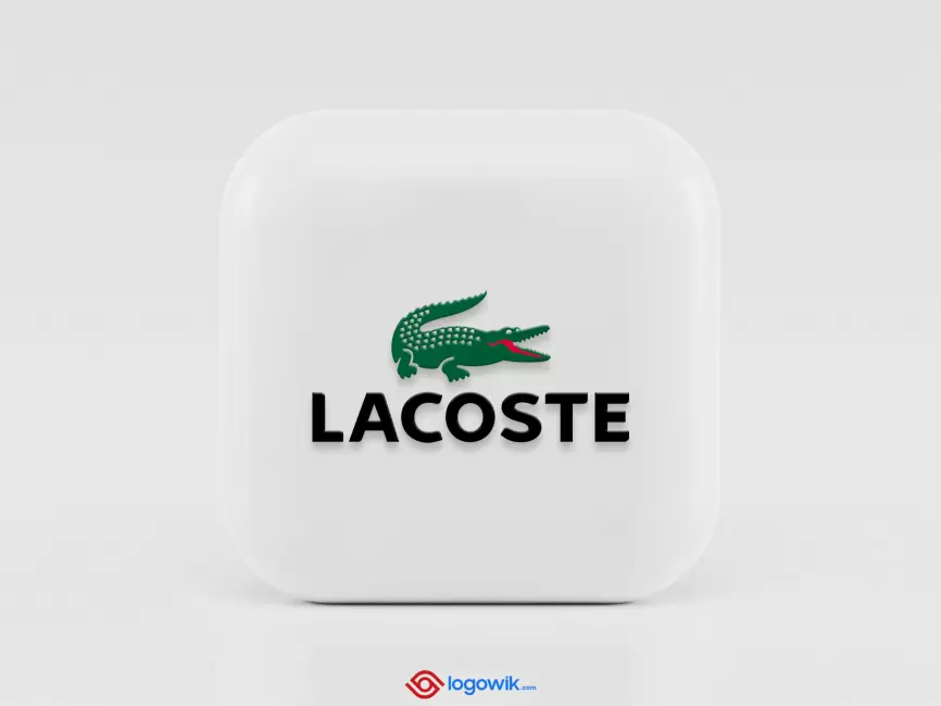 Lacoste Logo Mockup