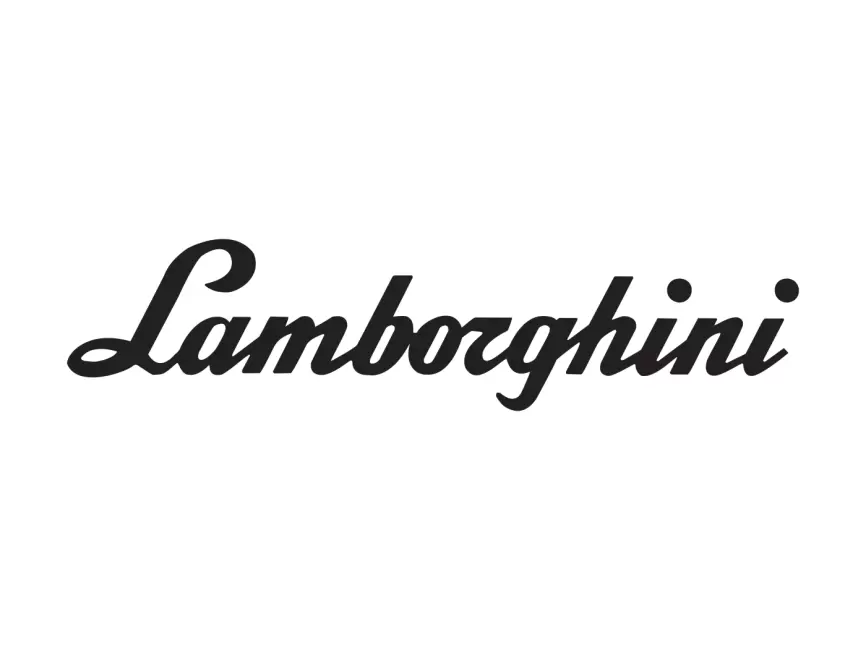 Lamborghini Wordmark Logo