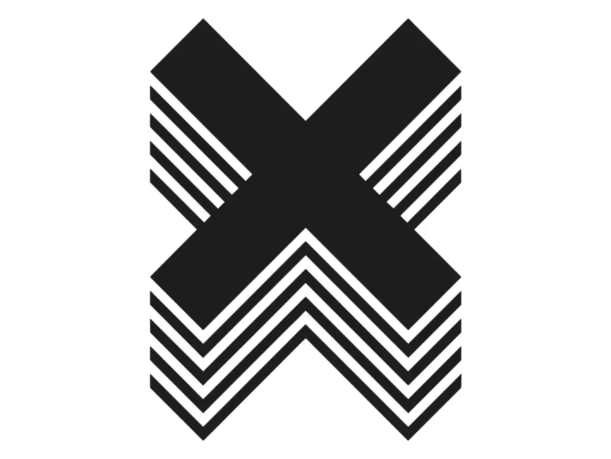 Linear 3D X Letter Logo Template