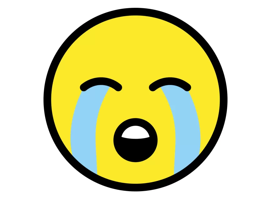 emoji sad face