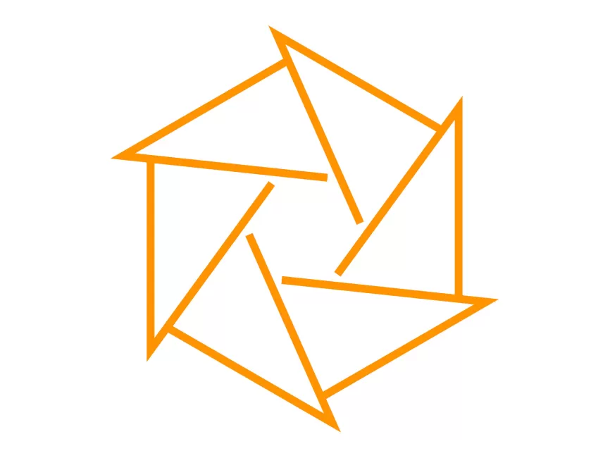 Luxury Hexagon Geometric Linear Logo Template