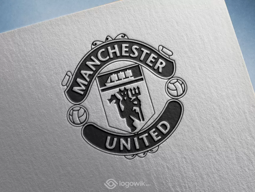 Manchester United FC Logo Mockup Thumb