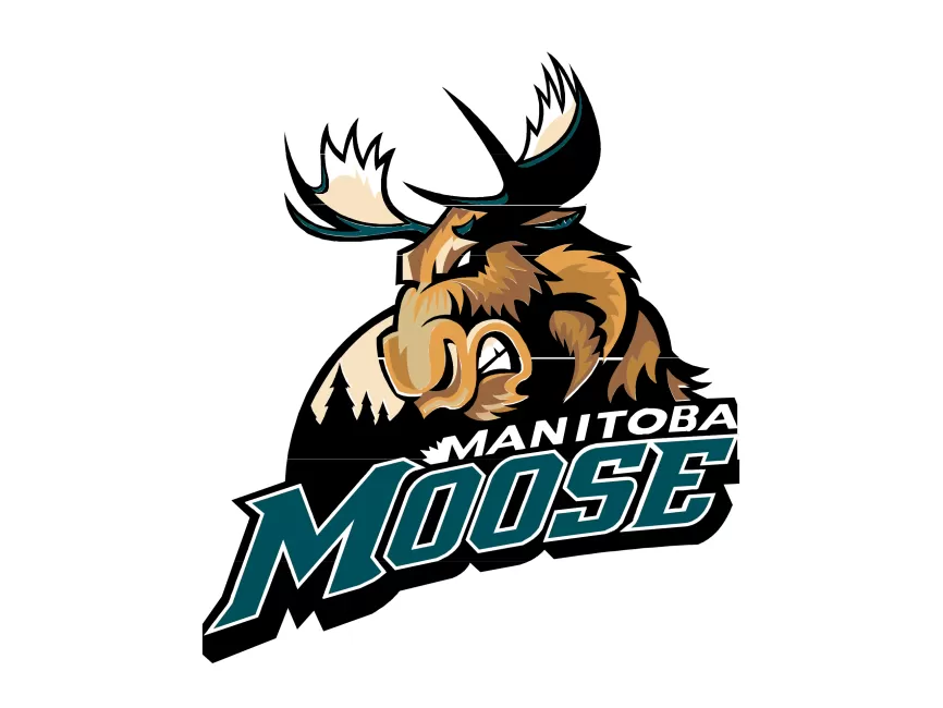 Manitoba Moose Emblem Logo