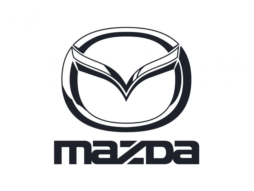 Mazda 3D Black Logo