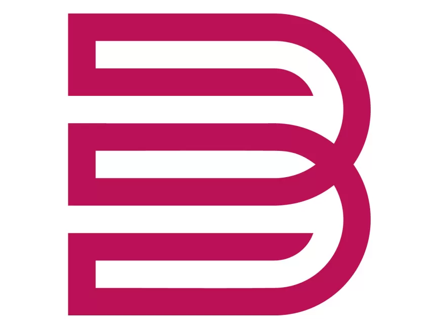 Modern Letter B Logo