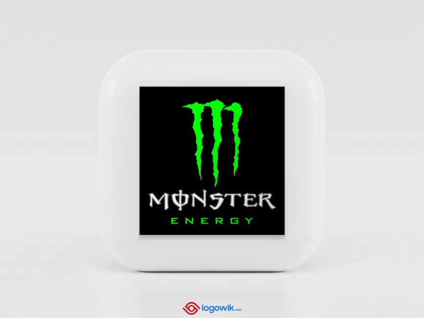Monster Energy Drink Logo Mockup Thumb