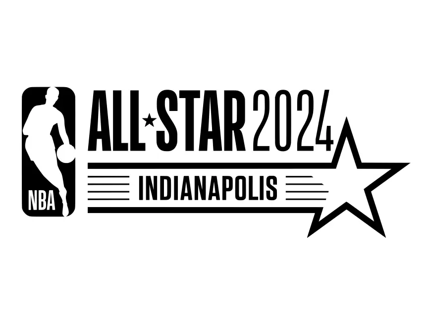 NBA AllStar 2024 Indianapolis Logo PNG vector in SVG, PDF, AI, CDR