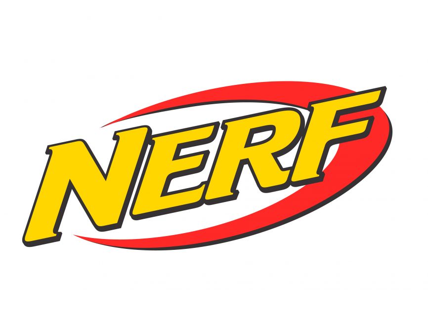 How to draw Nerf Logo 