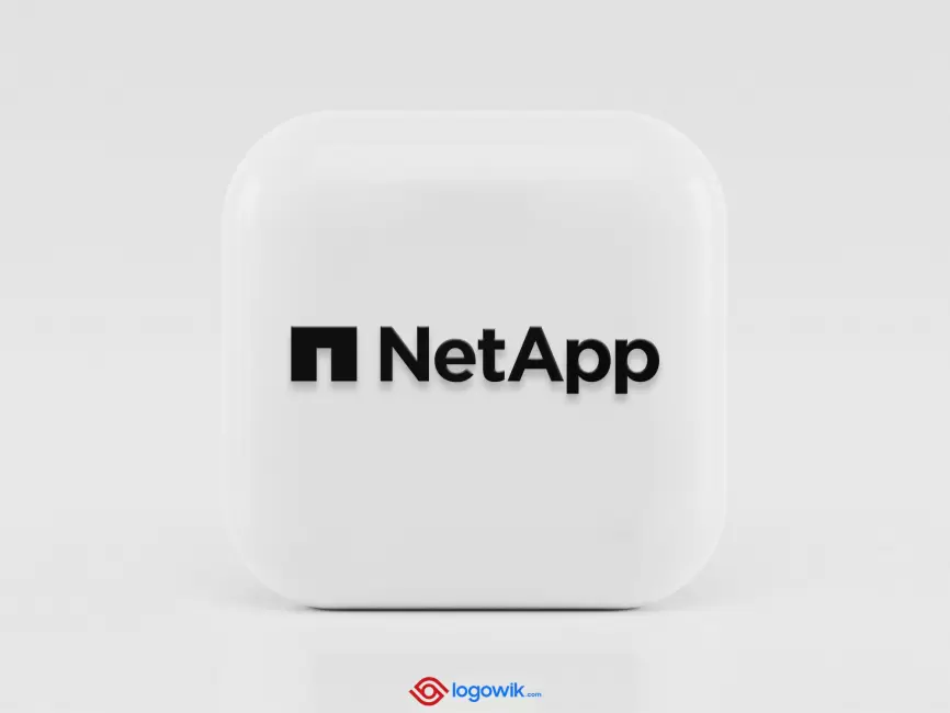 NetApp Data Management Logo Mockup