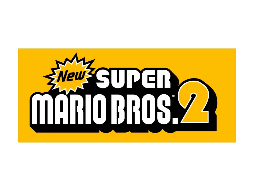 New Super Mario Bros 2 Logo PNG vector in SVG, PDF, AI, CDR format