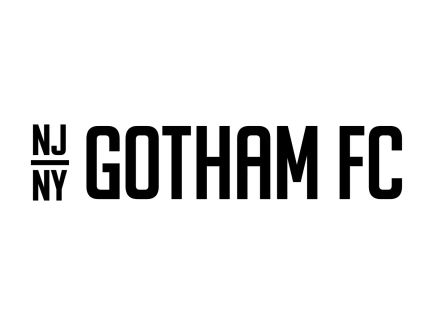 NJ NY Gotham FC Wordmark Primary Logo