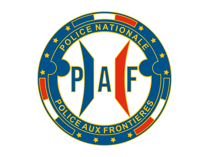 PAF Police Aux Frontières Logo PNG vector in SVG, PDF, AI, CDR format