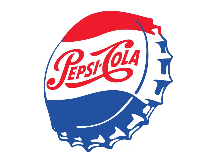 Pepsi Bottle Cap 1950 Logo