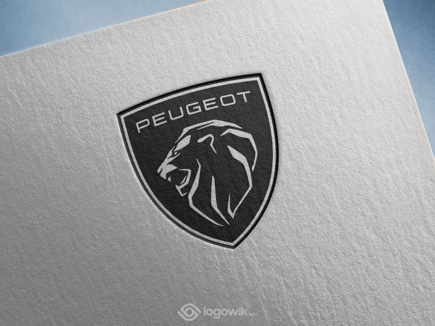 Peugeot 2021 New White Logo