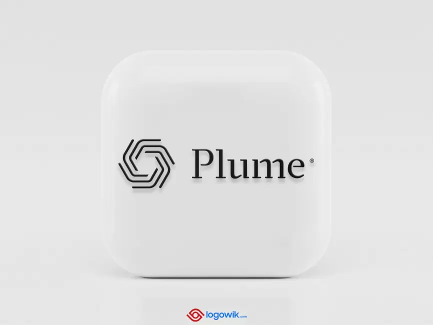 Plume Logo Mockup Thumb