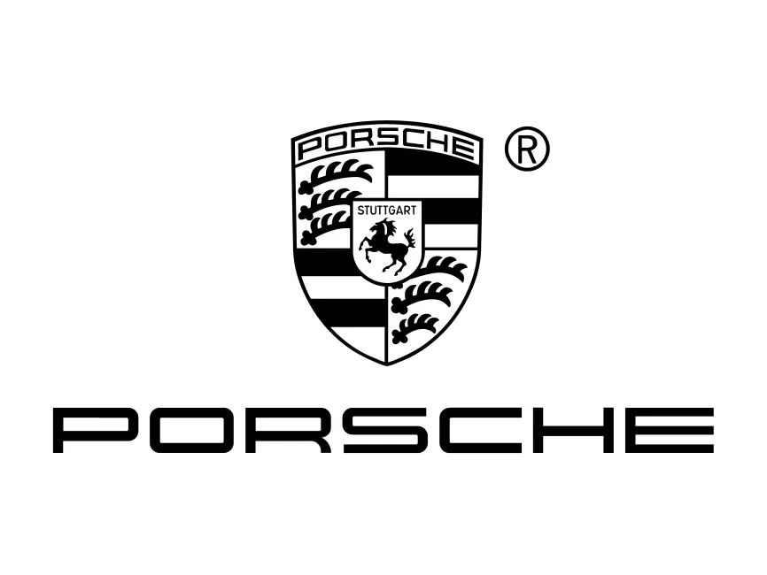 Porsche Black Logo