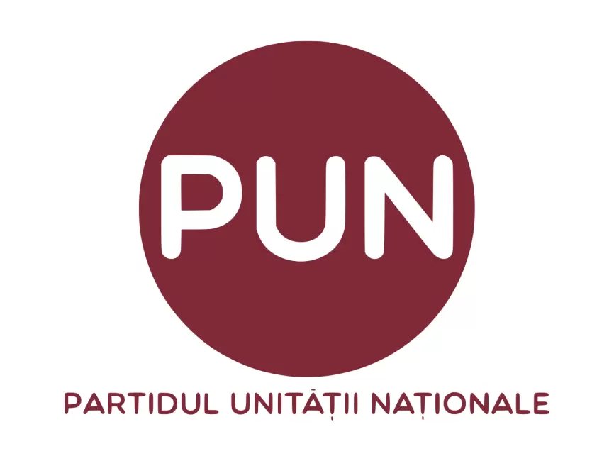 PUN Partidul Unitatii Nationale Unity Party Logo