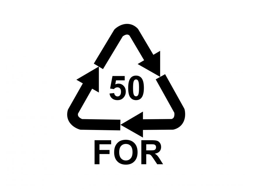 RecycleFOR 50 Lumber Wood Logo
