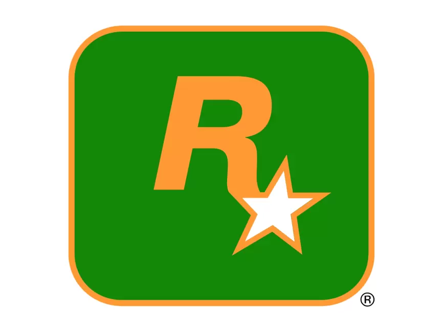 Download Green Rockstar Gamer Logo Wallpaper | Wallpapers.com