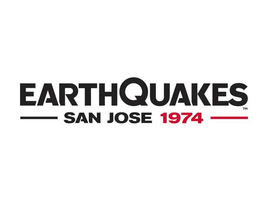San Jose Earthquakes Wordmark Logo
