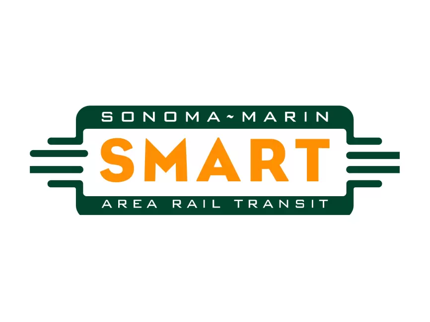 Sanoma Marin SMART Area Rail Transit Logo