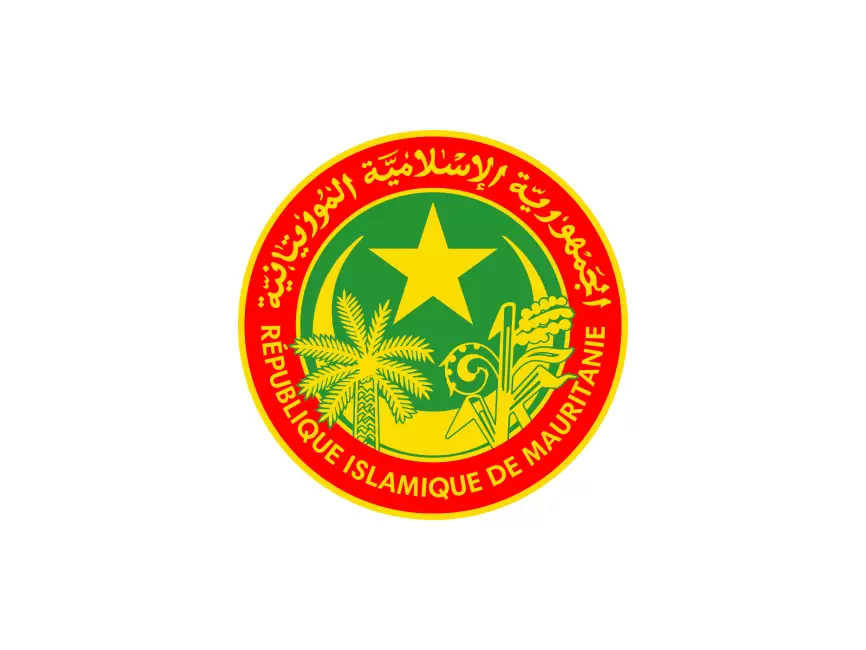 Drapeau de la Mauritanie image Royalty Free Stock SVG Vector