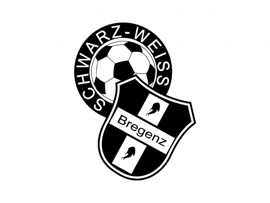 Schwarz-Weiß Bregenz Logo