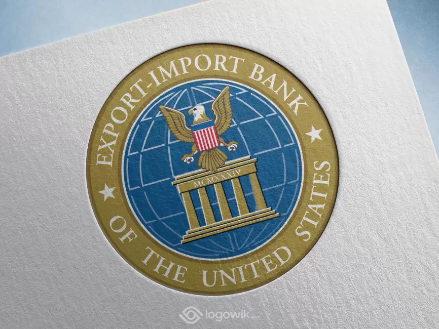Seal of the United States Export Import Bank Logo Mockup Thumb